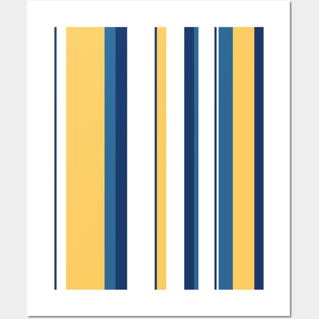 Vintage Stripes Wall Art by nickemporium1